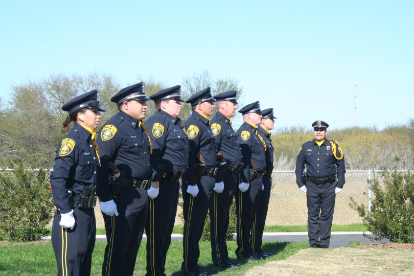 Capt Alanis & Honor Guard