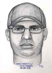 Corpus Christi Police are searching for a Hispanic Man, 25-30 years of age, 250-300 pounds and about 5ft. 7inches tall