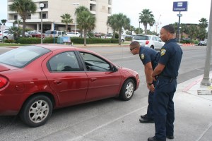 Cadets from the 71st Corpus Christi Police Academy Session helped with traffic control and to assist the public for the Buc Days Parade