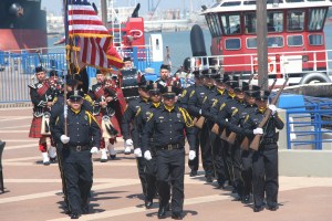 CCPD Honor Guard at 2013 POM Day Ceremony