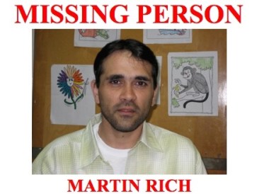Missing Person Martin Rich