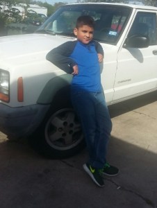 8 year old Omar Santoyo