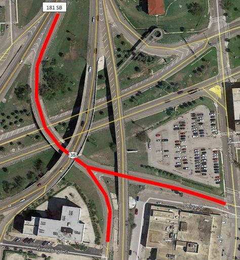 181 SB Buc Day Closure